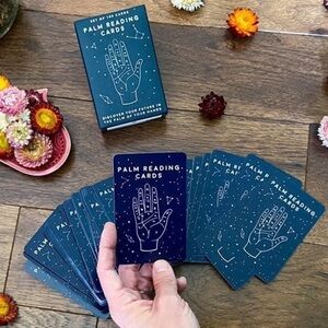 NEW Palm Reading Cards Palmistry Witchcraft Divination Witchy Occult Divination